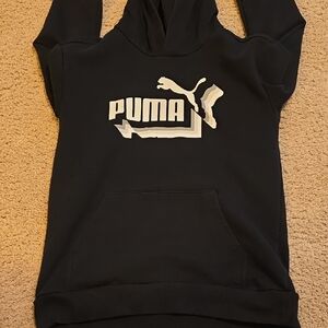 Puma Black Hoodie with Logo 14/16